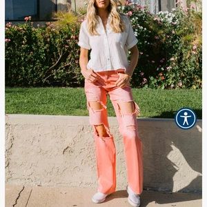 Vervet Leslie 90s vintage flare jean